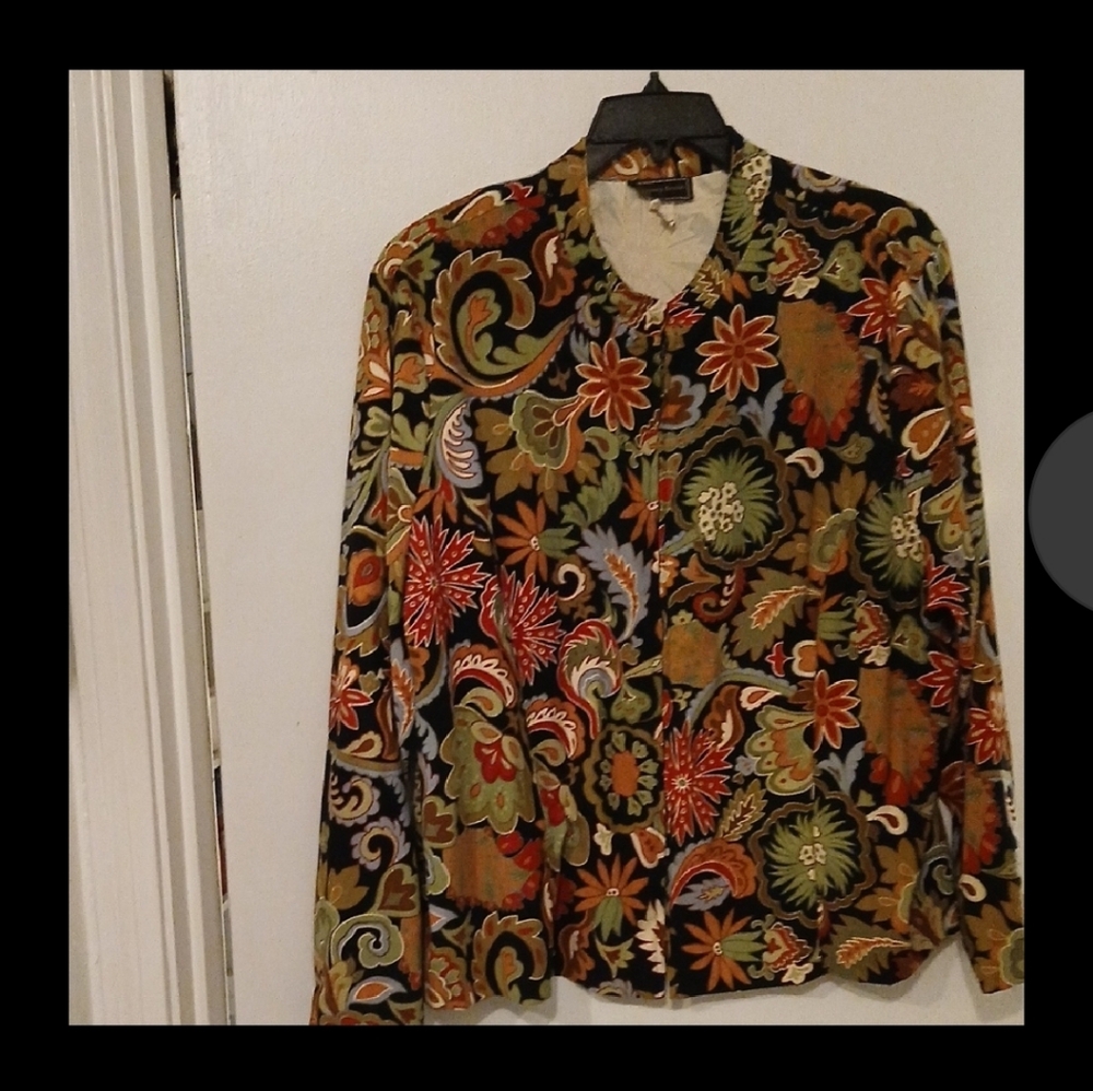 Faux Suede Jacket
